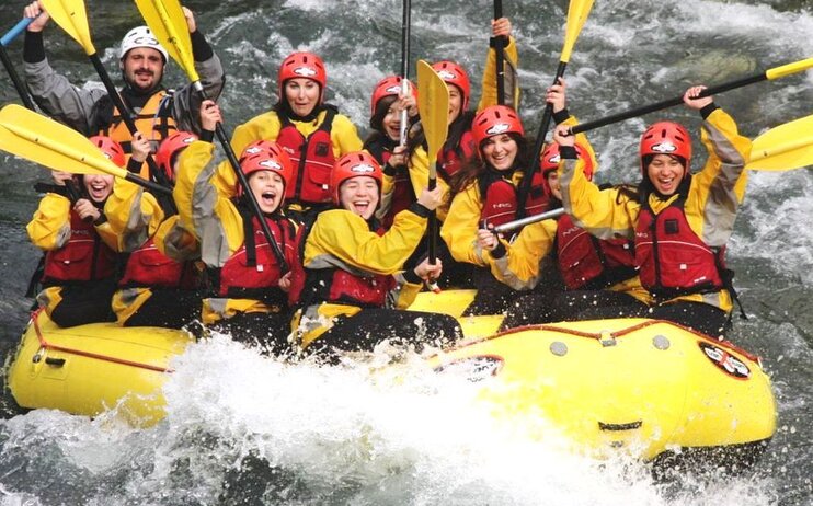 Rafting, pic-nic e Grotte di Oliero